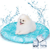 Nobleza Koelmat voor honden en katten - 62x62cm - Blauw •